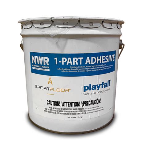 NWR Industrial Strength Rubber Flooring Adhesive 4 Gallon Bucket ...