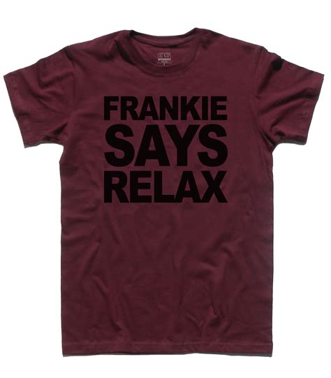 Frankie says relax t-shirt uomo - Frankie Goes to Hollywood - 3Stylershop
