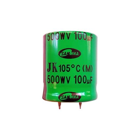 100uF 500V Electrolytic Capacitor (45x15mm) : Amazon.in: Industrial ...