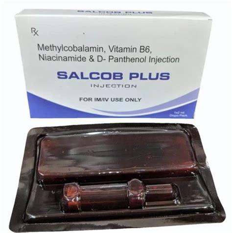 Methylcobalamin, Vitamin B6, Niacinamide और D-Panthenol Injection ...