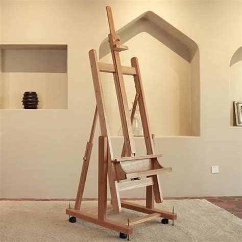 Buy ATWORTH Deluxe Artist Heavy-Duty Solid American Red Oak Wooden ...