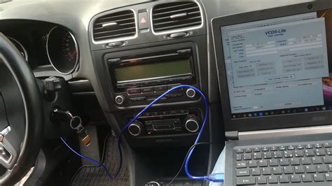 VW Golf VI - Activation of the cruise control in the engine control unit