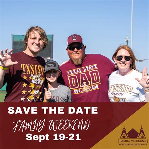 Save the Date: Family Weekend September 19 | The Bobcat Family Portal