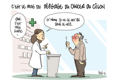 Mars bleu ; un mois d'information sur le cancer du côlon - ECOPHARMA SA