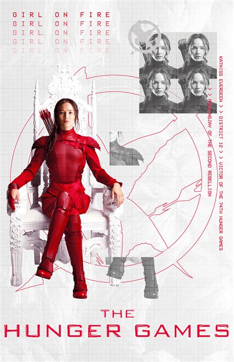 "The Hunger Games" Poster on Behance