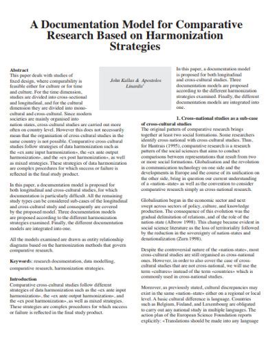 Image result for Comparative Study Examples