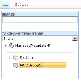 Managed Metadata Example 的图像结果
