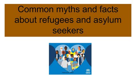 refugeemythsfacts myths and misperceptions slideshare | PPTX