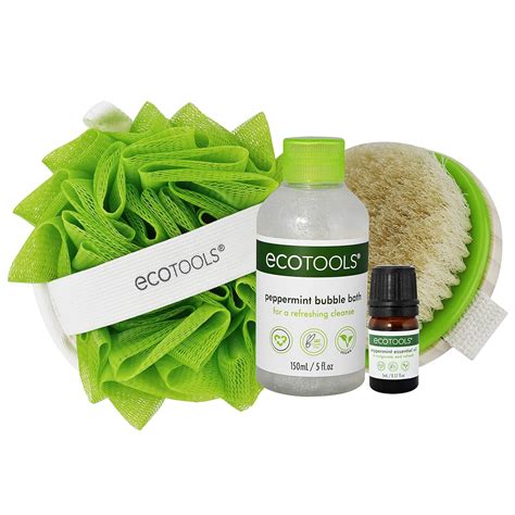 Buy EcoTools Indulgent Bath Kit with Bubble Bath, Dry Body Brush ...