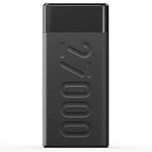 Ambrane 27000mAh Powerbank, 20W Fast Charging, Triple Output (2 USB & 1 ...