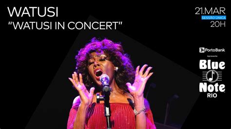 WATUSI - "WATUSI IN CONCERT", Avenida Atlântica, 1910, 22470-003 Rio de ...