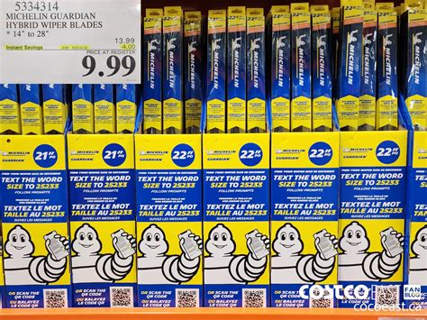 5334314 MICHELIN GUARDIAN HYBRID WIPER BLADES 14 to 28 4 00 INSTANT ...