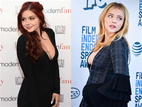 Ariel Winter vs Chloë Grace Moretz : r/CelebBattles