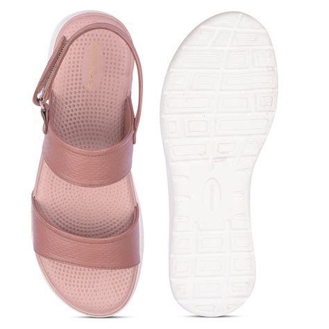 Buy Healers Peach Casual Sandal For Women SOFIA-2E By Liberty