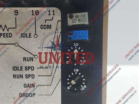 CUMMINS 3044196 GOVERNOR CONTROLLER REV AU | United Marine Services