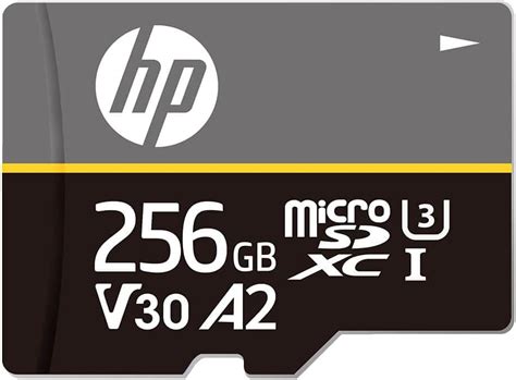 HP Micro SD Card 128GB with Adapter A1 U3 V30 (Purple), (HFUD128-MX330 ...