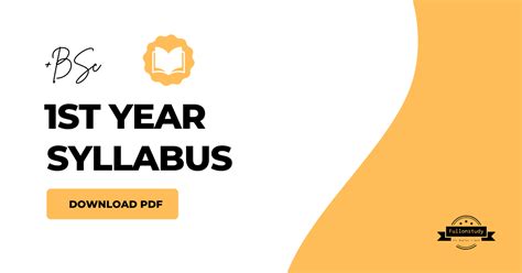 BSc Syllabus.pdf 的图像结果