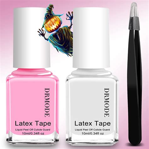 Liquid Latex for Nails - 2PCS Upgrade Fast Drying Peel Off Nail Polish ...