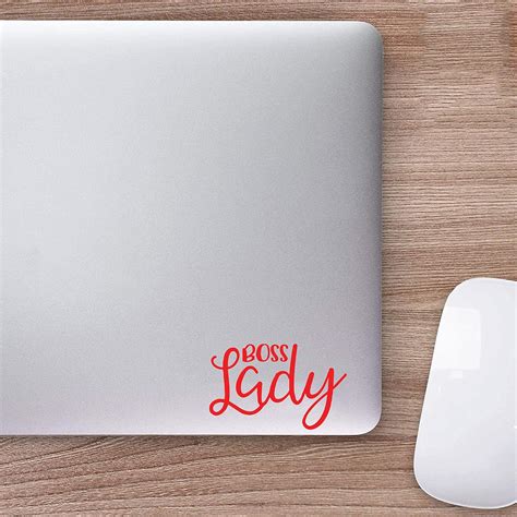 ISEE 360® Boss Lady Trackpad Laptop Motivational Inspiring Sticker ...