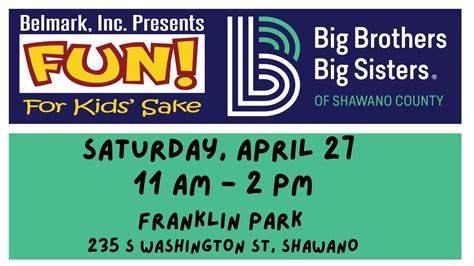Belmark Inc. Presents Fun for Kids Sake 2024, Franklin Park, Shawano ...