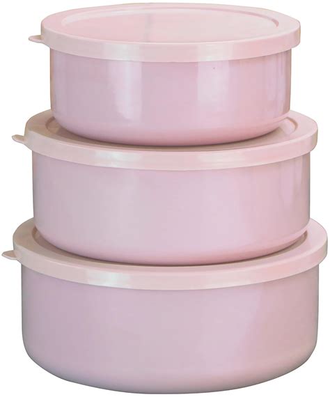 Buy Calypso Basics by Reston Lloyd 6-Piece Enamel on Steel Bowl/Storage ...