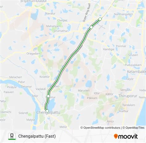 EMU Route: Schedules, Stops & Maps - Chengalpattu (Fast) (Updated)