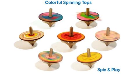 Buy Funvention Birthday Return Gifts (Pack of 6) - DIY Spinning Top ...