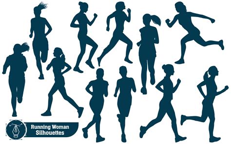 Female Runner Silhouette