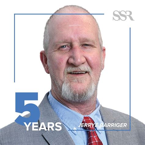Congratulations to Jerrye on celebrating five years with SSR! | Smith ...