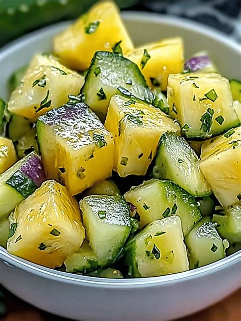 Ultimate Pineapple Cucumber Salad Recipe That’s Deliciously Fresh