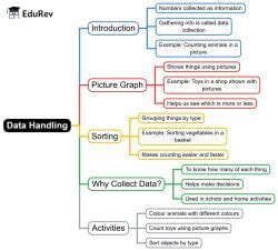 Data Handling Mind Map - Class 1 Maths PDF Download