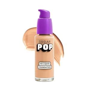 Buy SUGAR POP HD Liquid Foundation with SPF 30 | Lasts upto 16hrs ...