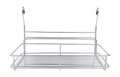 Buy Evershine Stainless Steel Hanging Storage Rack, Silver Online at ...