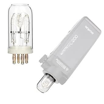 GODOX AD200 Bare Bulbs, 200W Flash Tube Bare Bulb Compatible AD200 ...
