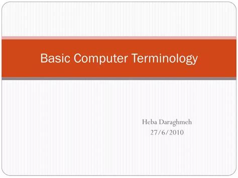 Basic Computer Terminology 的图像结果