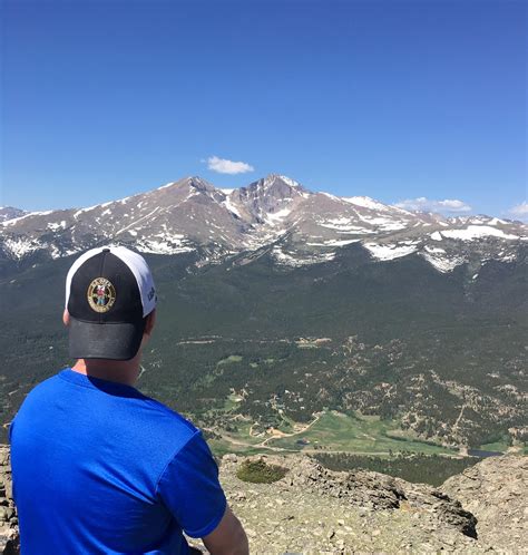 View of Long's Peak from atop Twin Sisters Peak in RMNP : r/hiking