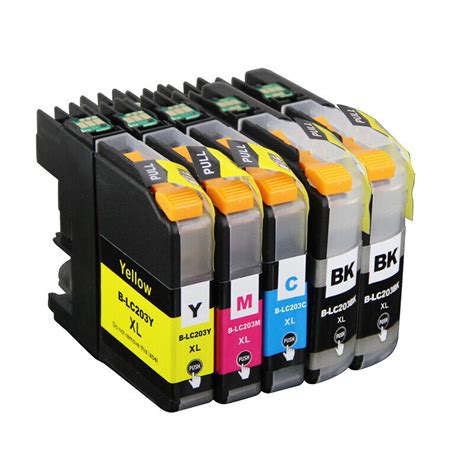 Buy Printer Ink Tank Set fits Brother LC203 XL MFC J880DW J5520DW ...