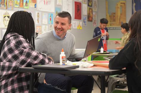 Brian Betesh at Rogers Park named Danbury teacher of the year