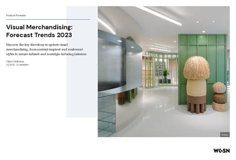 Visual Merchandising Forecast Trends 2023 - Product Forecast Visual ...
