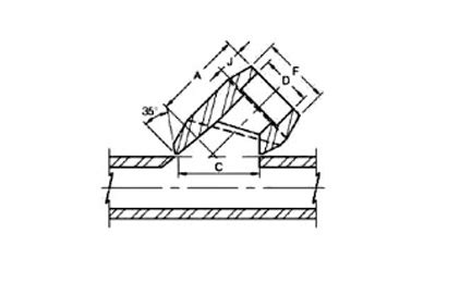 ASME B16.11/BS3799 Socket Weld Fittings Lateral Outlet| Stainless Steel ...