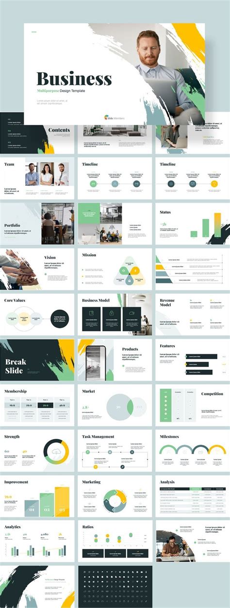 PowerPoint Template 的图像结果