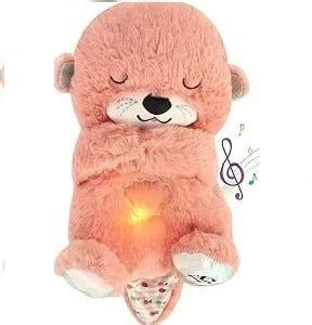 RQPFAB Sound and Light Smoothing Sound Otter Baby Put to Sleep ...