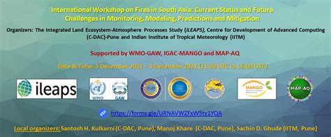 International Workshop on Fires in South Asia: Current status and ...