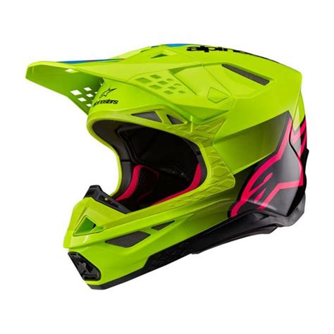 Alpinestars Supertech M10 2206 Unite Yellow Helmet