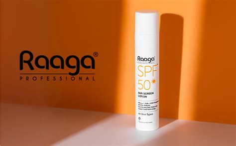 Raaga Professional SPF 50 Sunscreen Lotion | PA++++, UVA + UVB ...