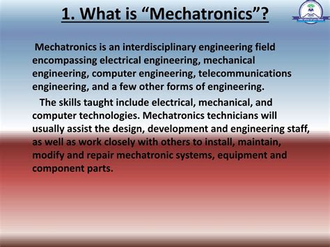 PPT - Mechatronics: Engineering for the Future PowerPoint Presentation ...
