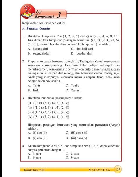 Contoh Soal Relasi dan Fungsi: Materi Lengkap!