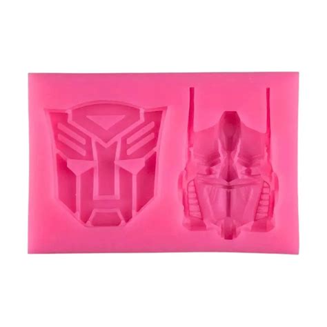 Creative Robot 2-Cavity Silicone Fondant Gum Paste Mould