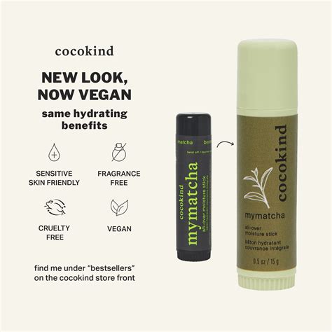 Mua Cocokind Mymatcha All-Over Moisture Stick, Lip Balm and Eye Cream ...
