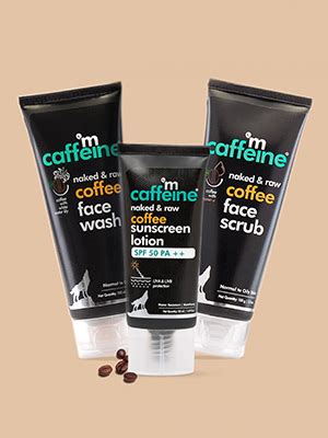 mCaffeine Coffee Pollution & Sun Protection Kit with Face Wash, Face ...